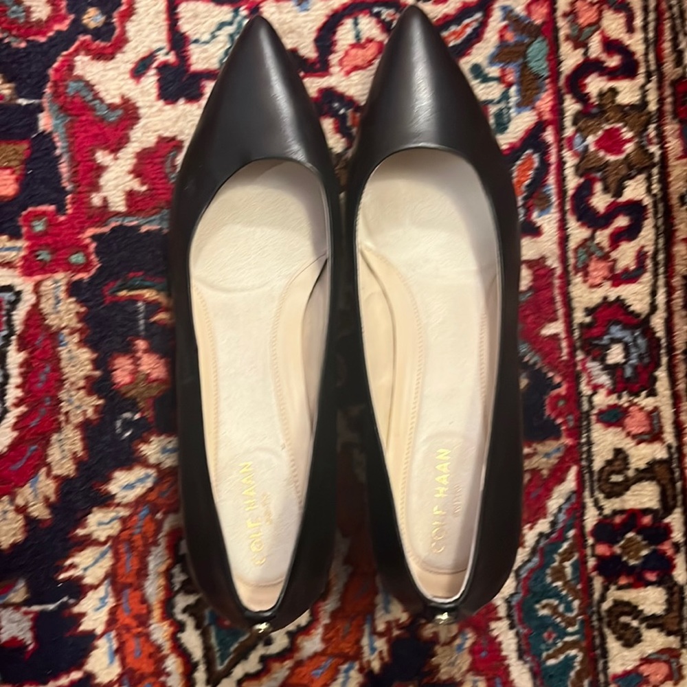 Cole Haan black pumps